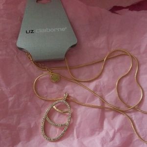 Liz Claiborne Womens Pendant Necklace